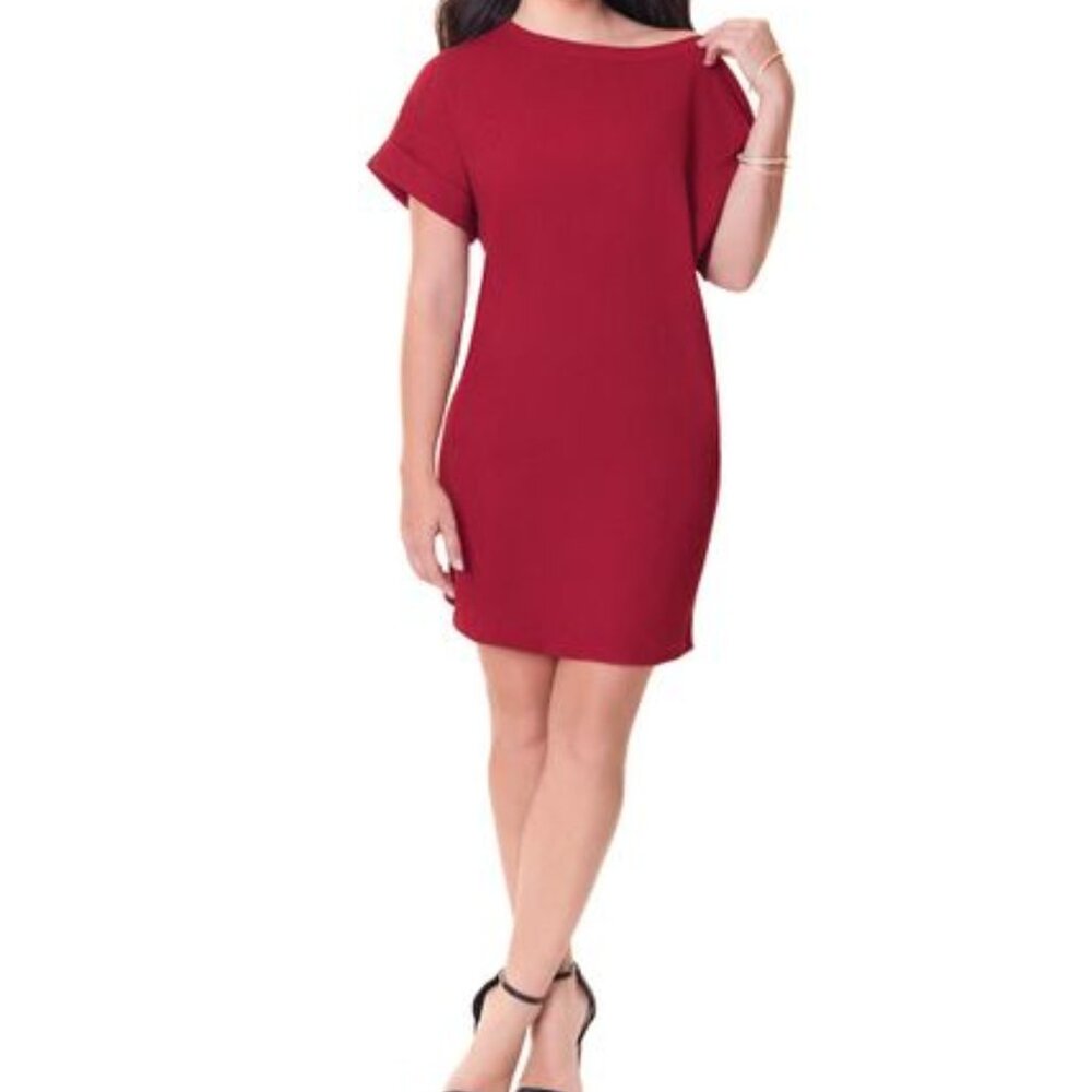 NWT One Shoulder Dolman Sleeve Dress (L) 12-14